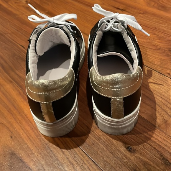 Black l’Idea platform sneakers - Picture 3 of 9